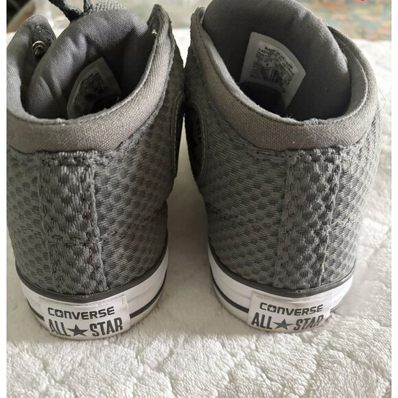 Converse Chuck Taylor All Star Street High Gray Shoes Men’s 7/ Women’s 9 - Picture 8 of 10